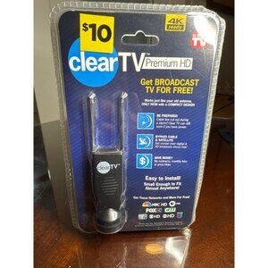 Clear TV Premium HD Digital Antenna packaging 9" by 5"                     66-18